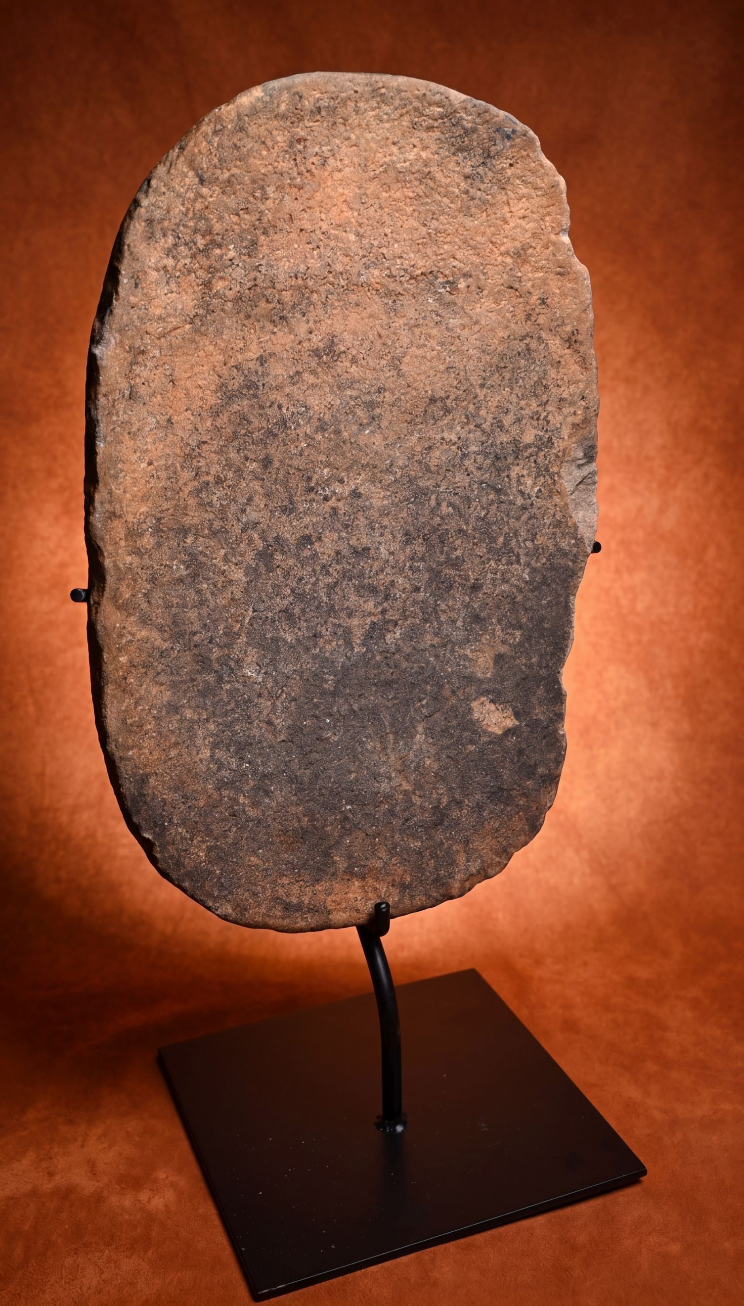 Ancient African Mill Stone 7000-8000 Years Old: According to research about 12,000 years ago, global climate shifts redirected Africa's seasonal monsoons northward, bringing rainfall to a vast expanse of the modern Sahara. This led to the