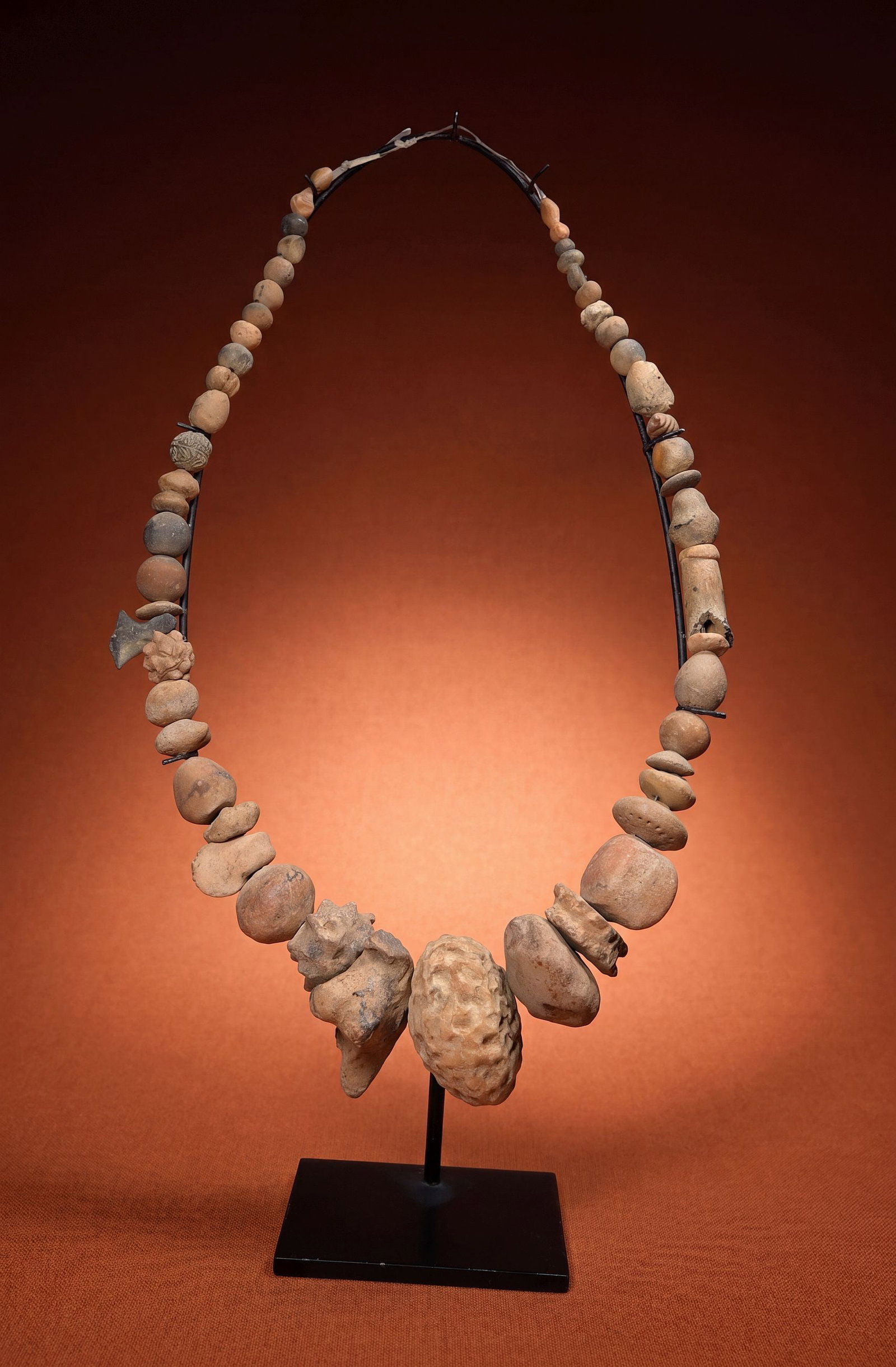 Ancient Terracotta Beads From Mali (1 of 1)
