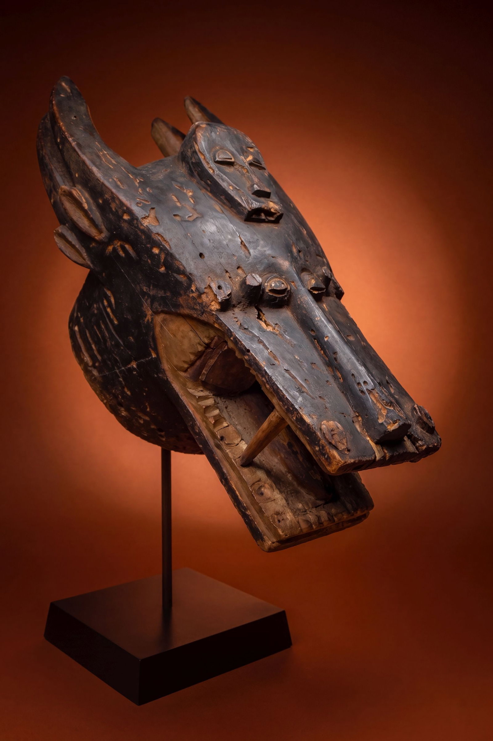 A Baule Bo Nun Amuin Ceremonial Mask (1 of 8)
