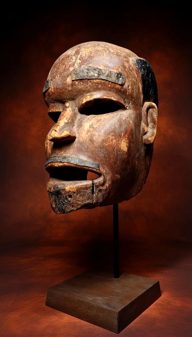 A Makonde Ceremonial Mask, African Art (1 of 9)