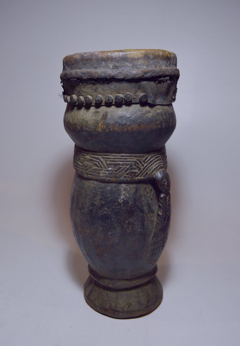 Beautiful Vintage Musical Drum from the Kuba Tribe (1 of 5)