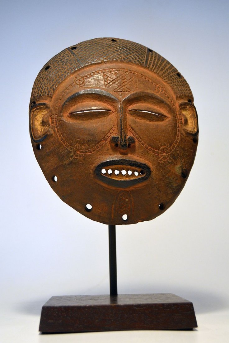 A Fine Chokwe African mask from Angola (1 of 4)
