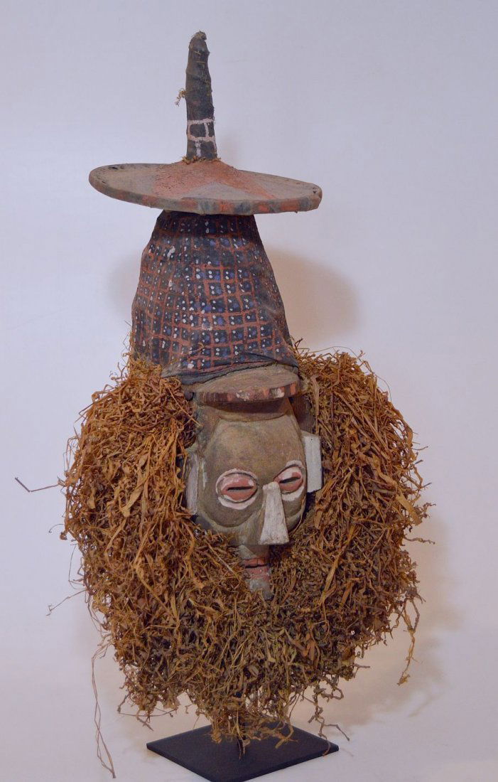 A Rare Yaka N-Khanda African mask , African Art (1 of 7)