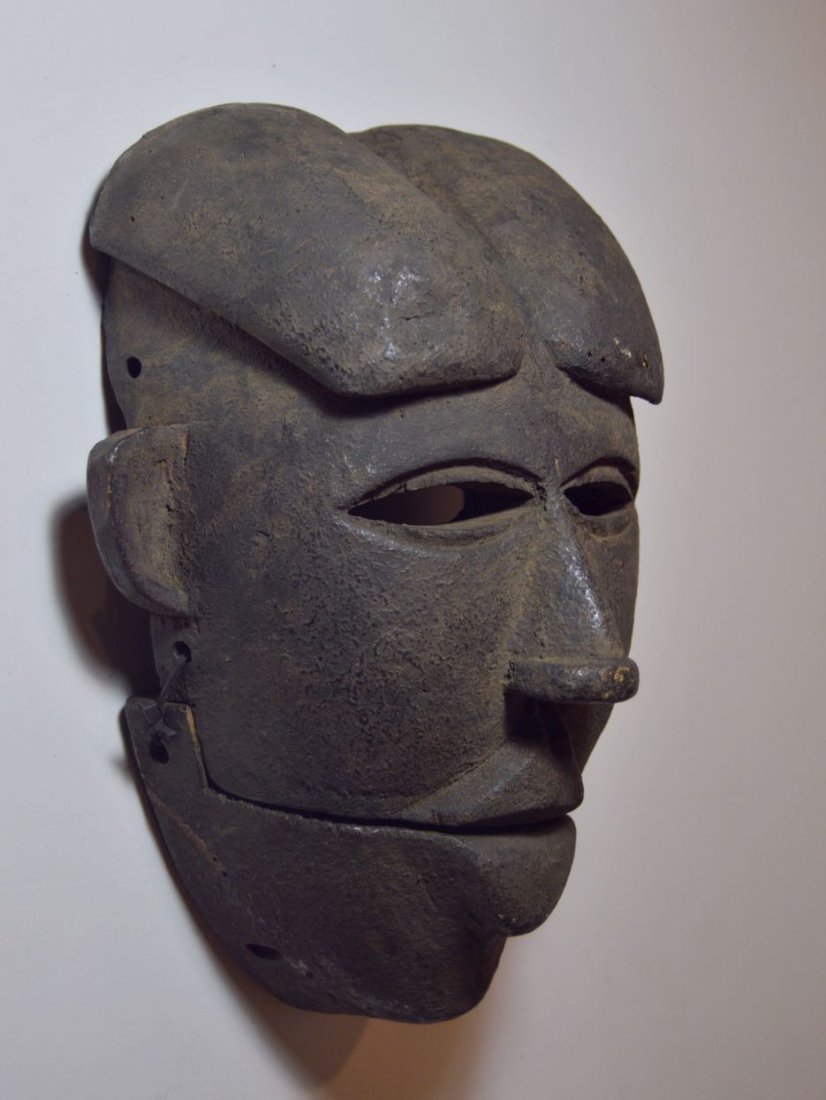 Ibibio Ekpo dance mask with articulated Jaw African Art (1 of 4)