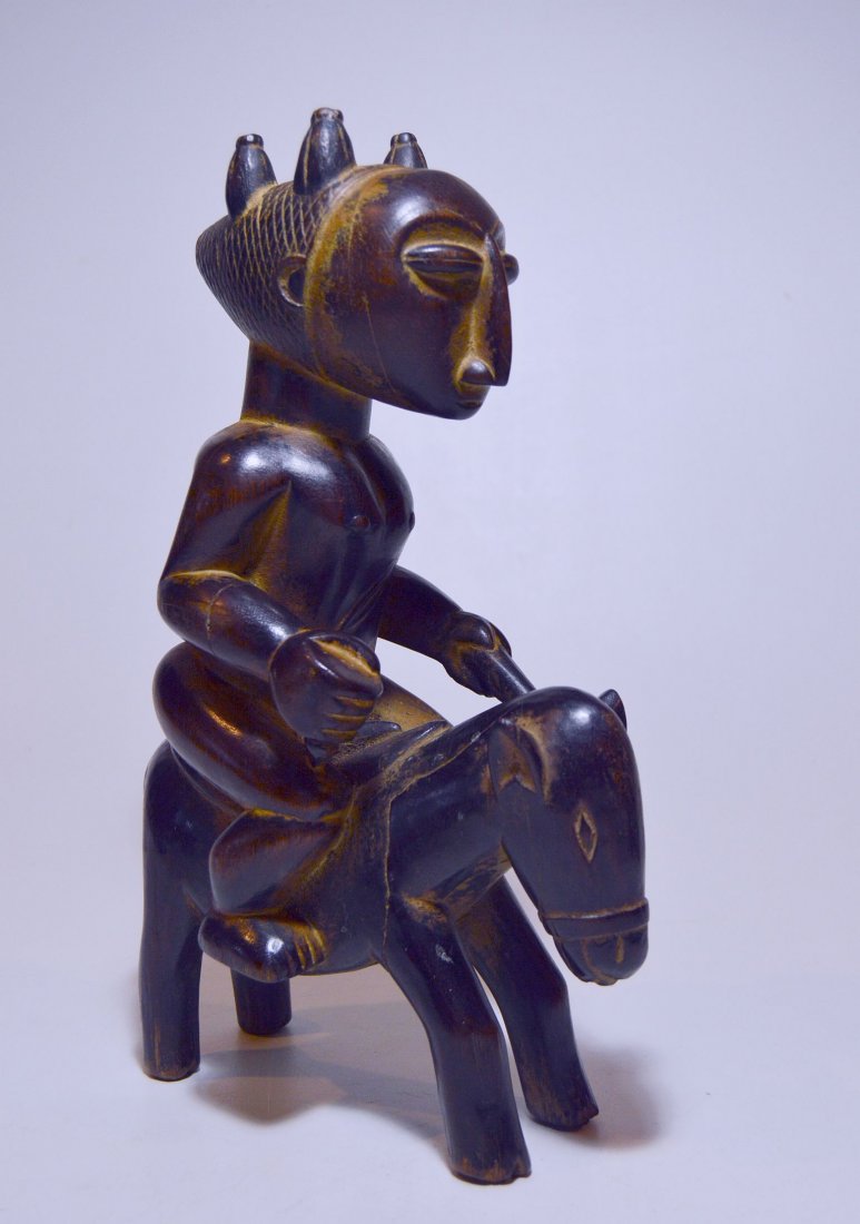 Attie / Anye Horse and Rider Sculpture ~ African Art (1 of 4)