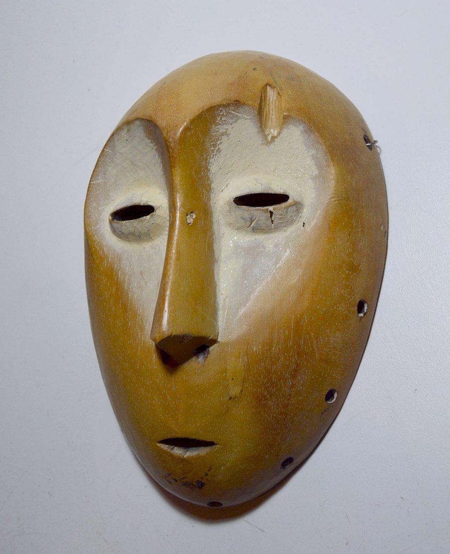 A Lega Bwami Society African Mask (1 of 5)