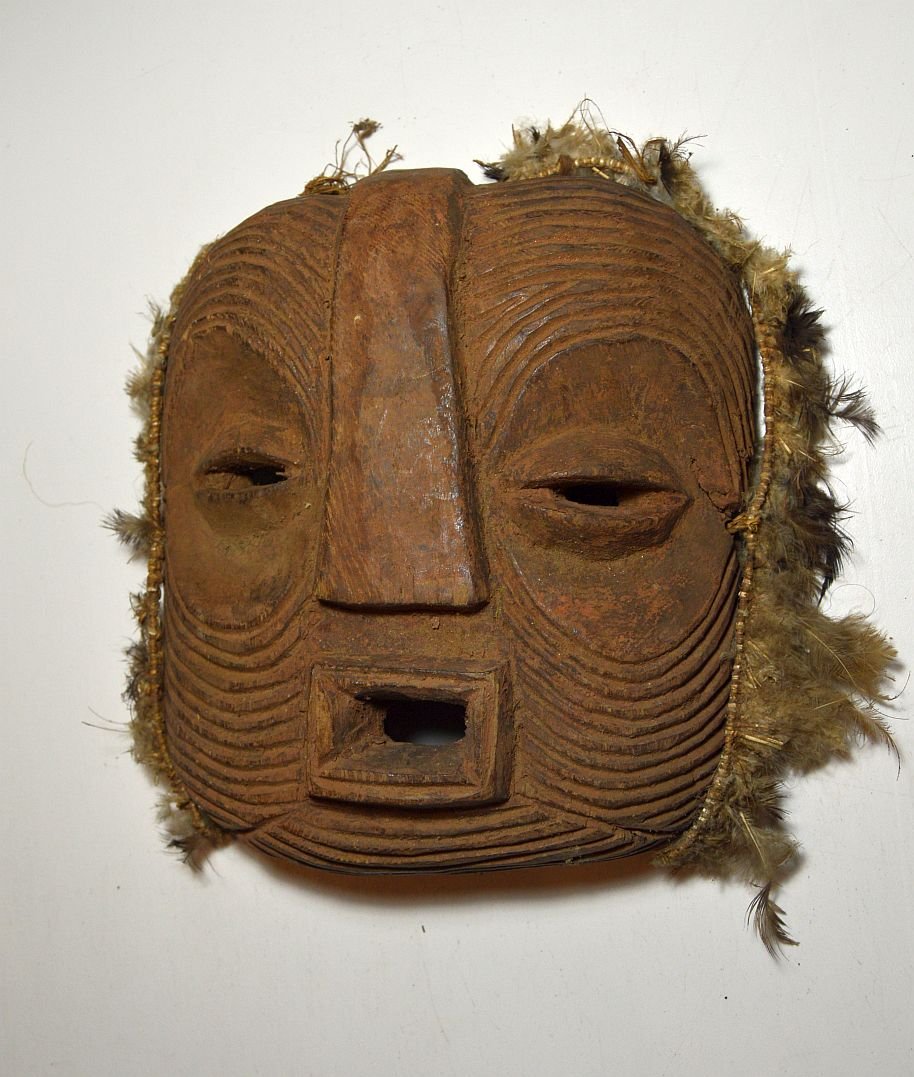 Old Luba Kifwebe Mask , wall panel, African Art (1 of 3)