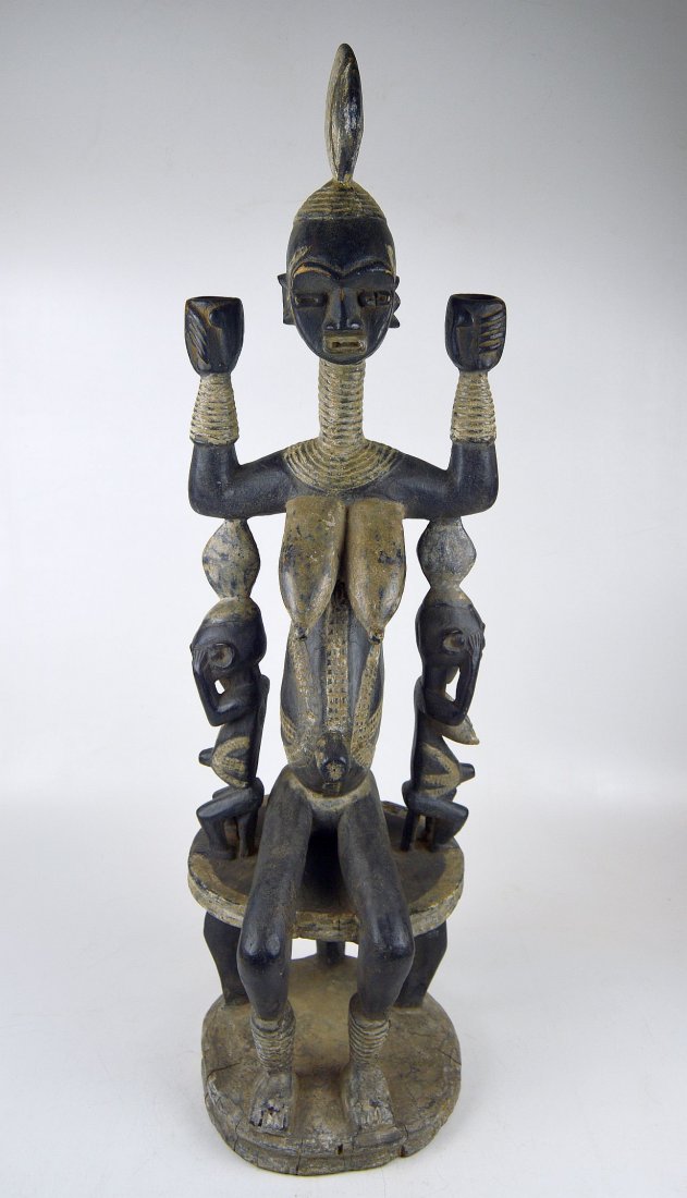 A Fine old AFO Fertility sculpture African Tribal Art (1 of 5)