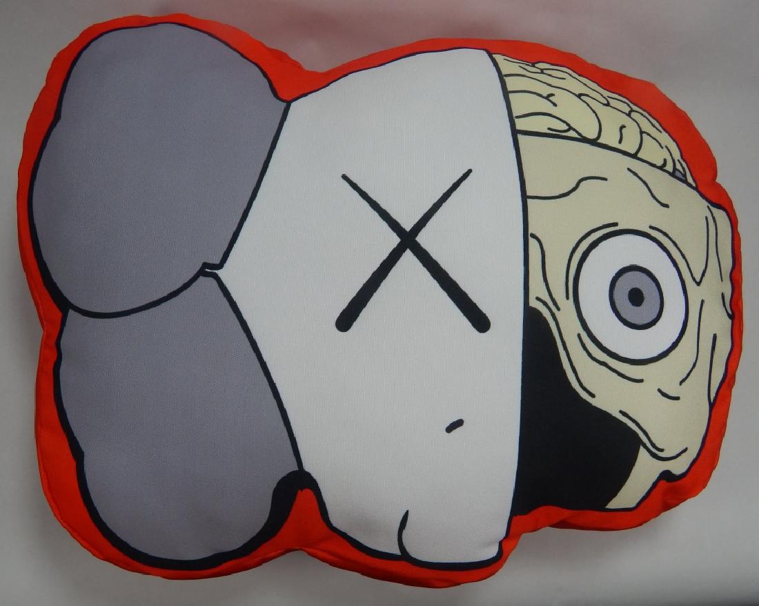 Kaws (brian Donnelly) Companion Face Pillow