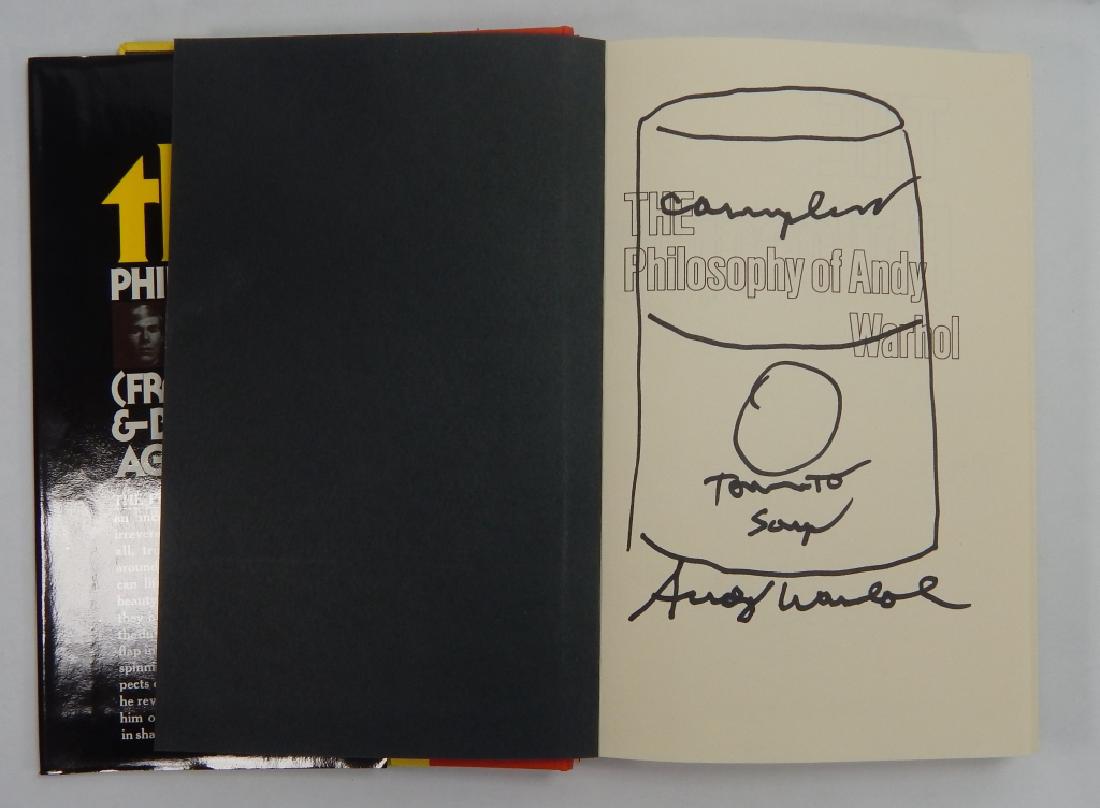 SIGNED  AUTOGRAPH &  DRAWING IN  BOOK (1 of 3)