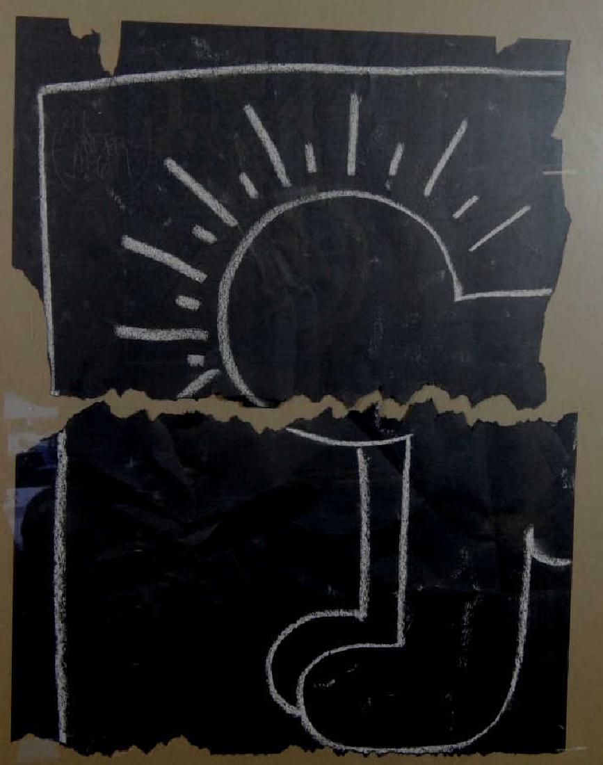 KEITH HARING (AMERICAN, 1958-1990) CHALK DRAWING (1 of 6)