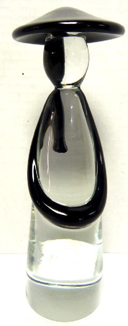 MURANO ITALIAN ART GLASS CHINESE FIGURE: MURANO ITALIAN ART GLASS CHINESE "Luigi Onesto" STYLE FIGURE. MEASURES 9" HEIGHT.