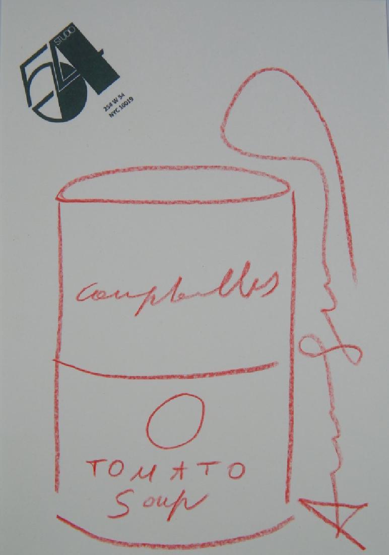 ANDY WARHOL (1928-1987)  DRAWING (1 of 4)