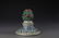 Chinese Dou Glazed Dragon Hat Holder with Mark "Da Qing - 5