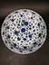 Chinese Blue and White Charger Painted with Flowers