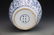 Chinese Blue and White jar Painted with Twine patterns - 5