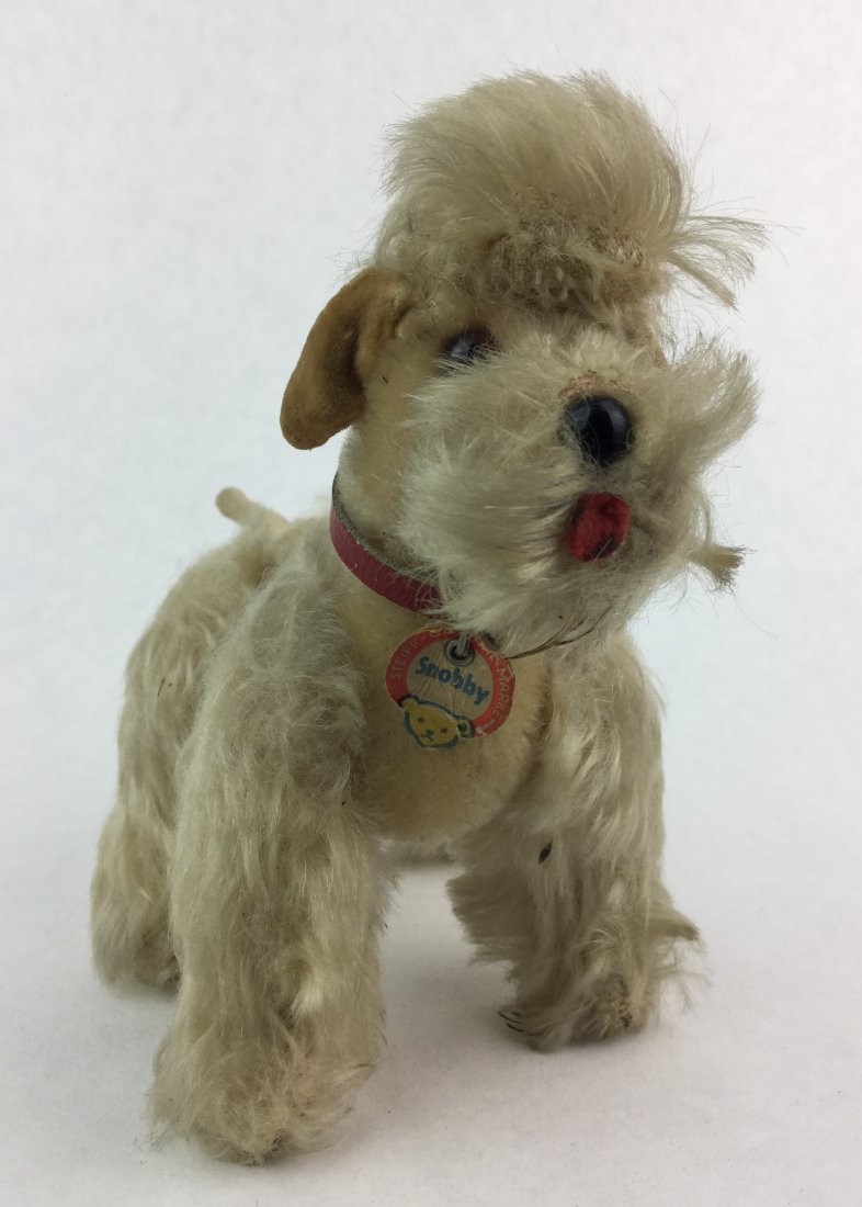 steiff poodle dog
