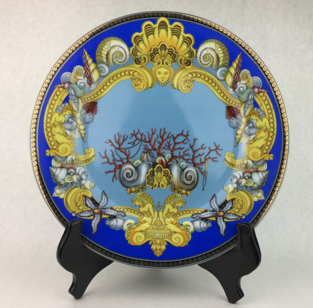 Versace De La Mer Wall Plate Rosenthal 12" (1 of 2)