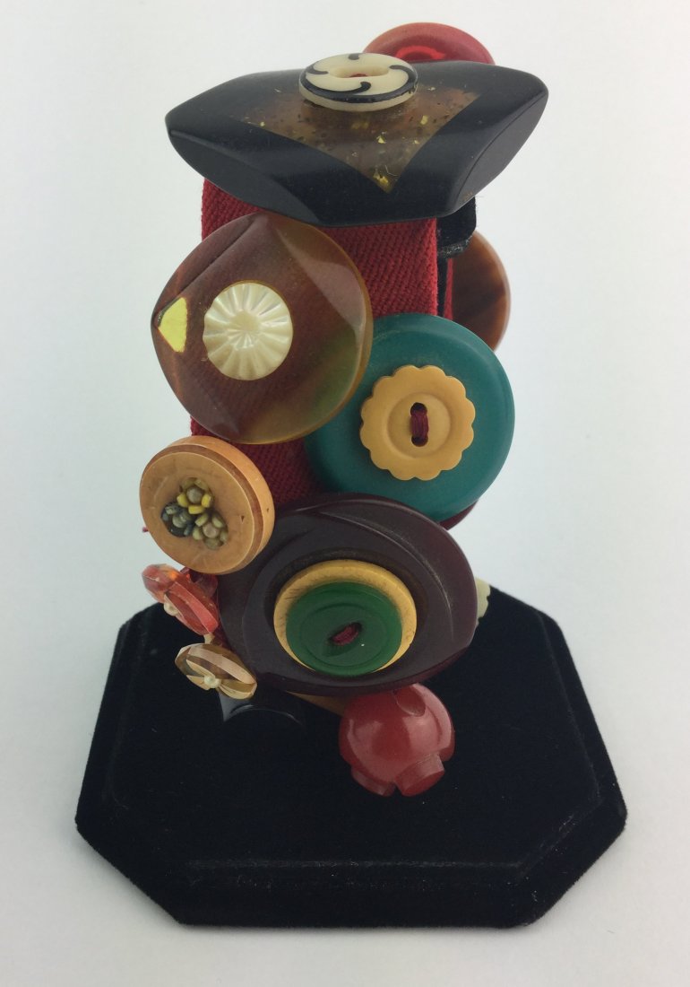 Vintage Bakelite Hand made Bracelet (1 of 3)