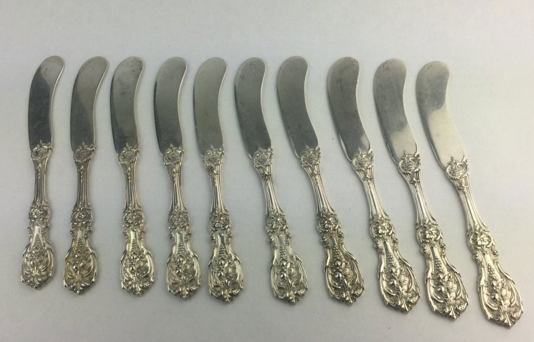 Sterling Butter Knives Francis by Reed & Barton 9.9 Ozt (1 of 1)