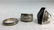 3 Vintage 925 Sterling Silver Rings