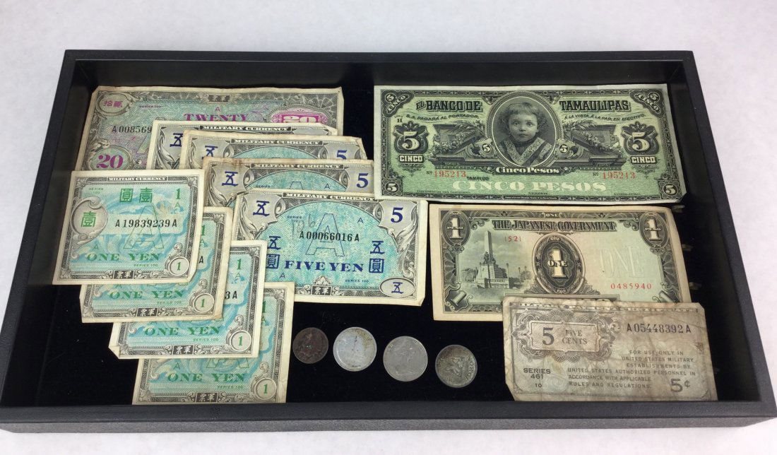 Collection Foreign Money COINS & BILLS (1 of 1)