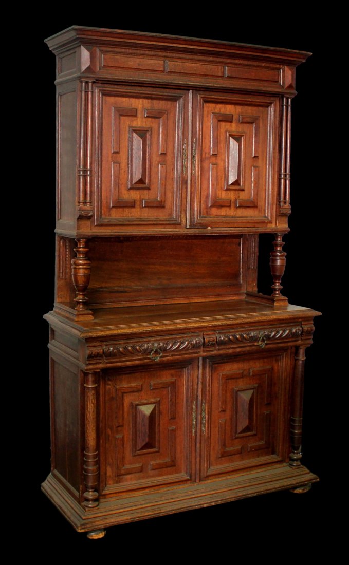 Late 1800's Hunters Cabinet (1 of 3)