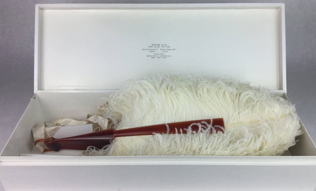 Tiffany & Co. Ostrich Feather Fan (1 of 3)