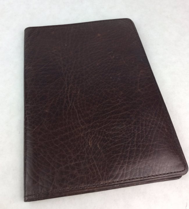 RALPH LAUREN Vintage Brown Leather Wallet (1 of 2)