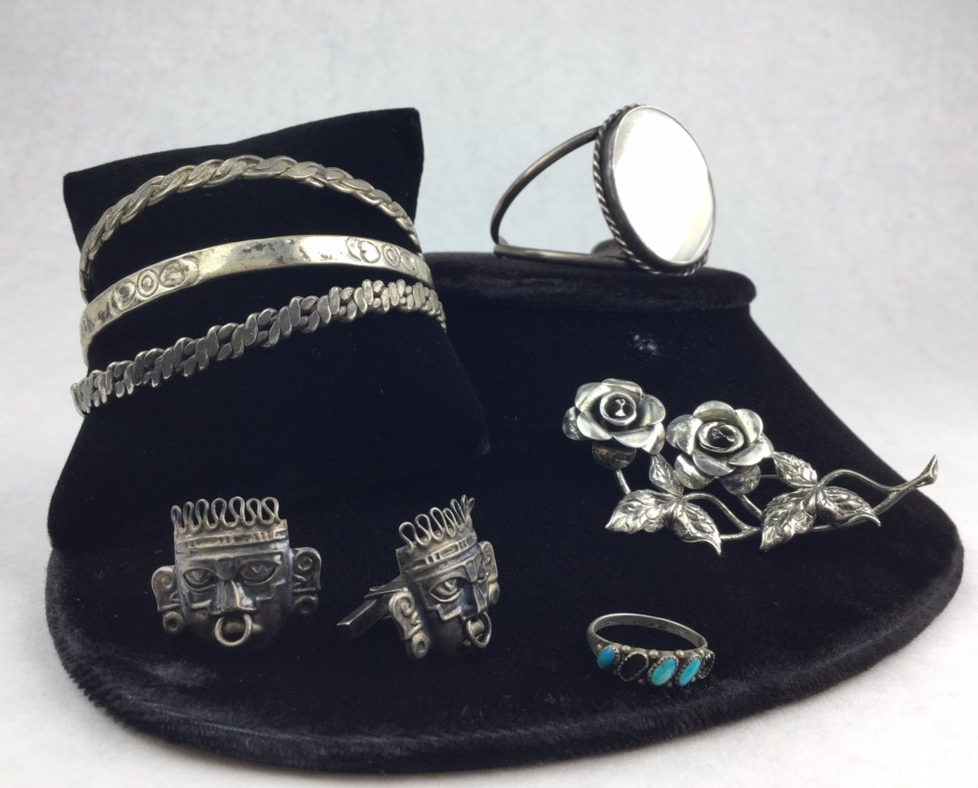 Sterling Silver Estate Jewelry Grouping (1 of 3)