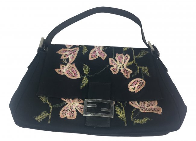 FENDI Vintage Floral Bag (1 of 1)