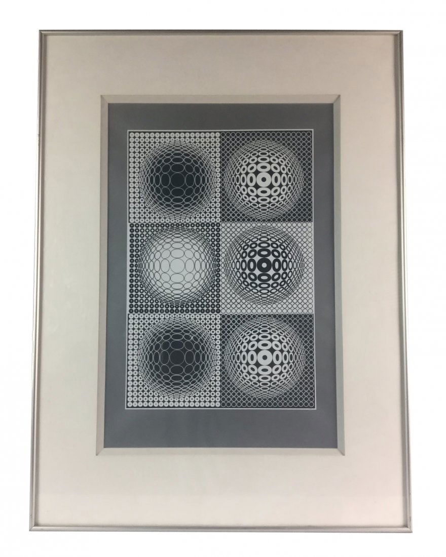 VICTOR VASARELY "Horn" Print (1 of 2)