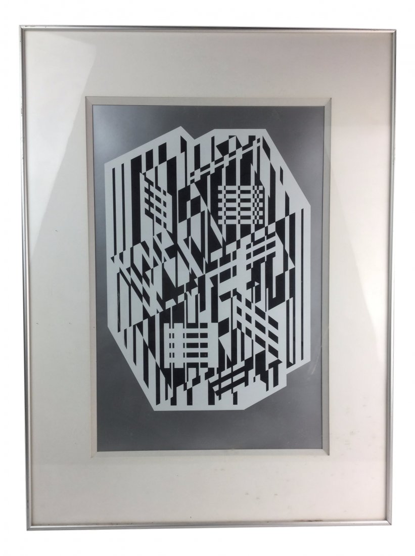 VICTOR VASARELY "Flute" Print (1 of 2)