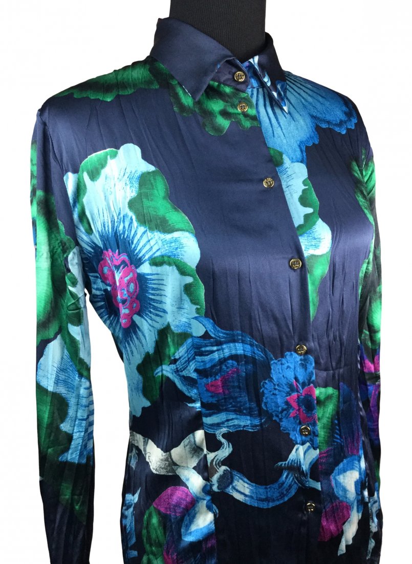 ROBERTO CAVALLI Silk Shirt: ROBERTO CAVALLI Silk Shirt