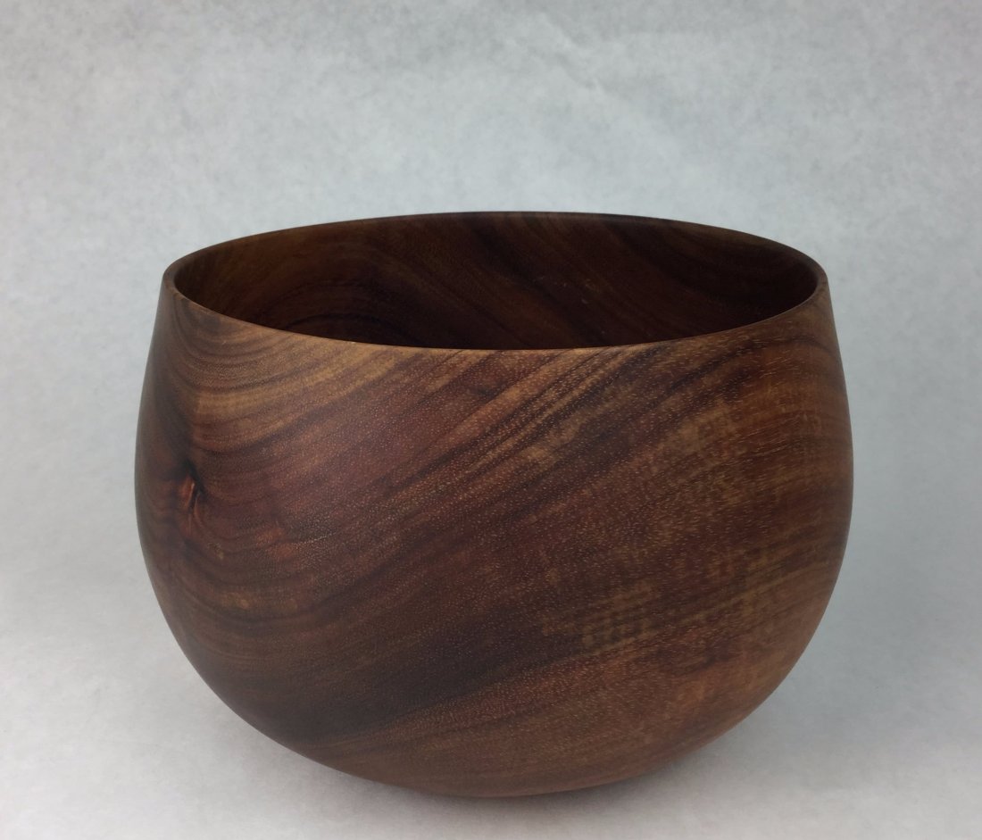 DAN DELUZ Hawaiian Turned Wood Bowl (1 of 4)