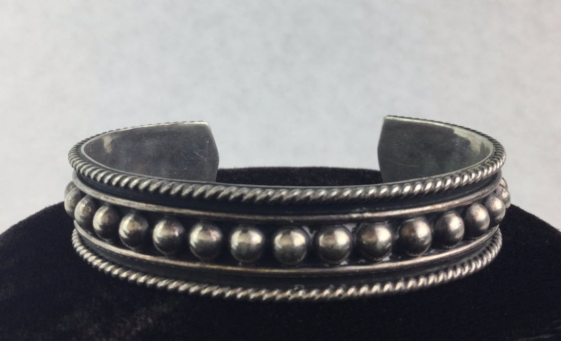 Vintage 925 Sterling TAXCO Bracelet (1 of 2)