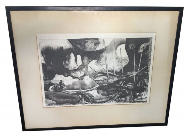 MILLARD SHEETS (1907-1979) The Island (1 of 2)