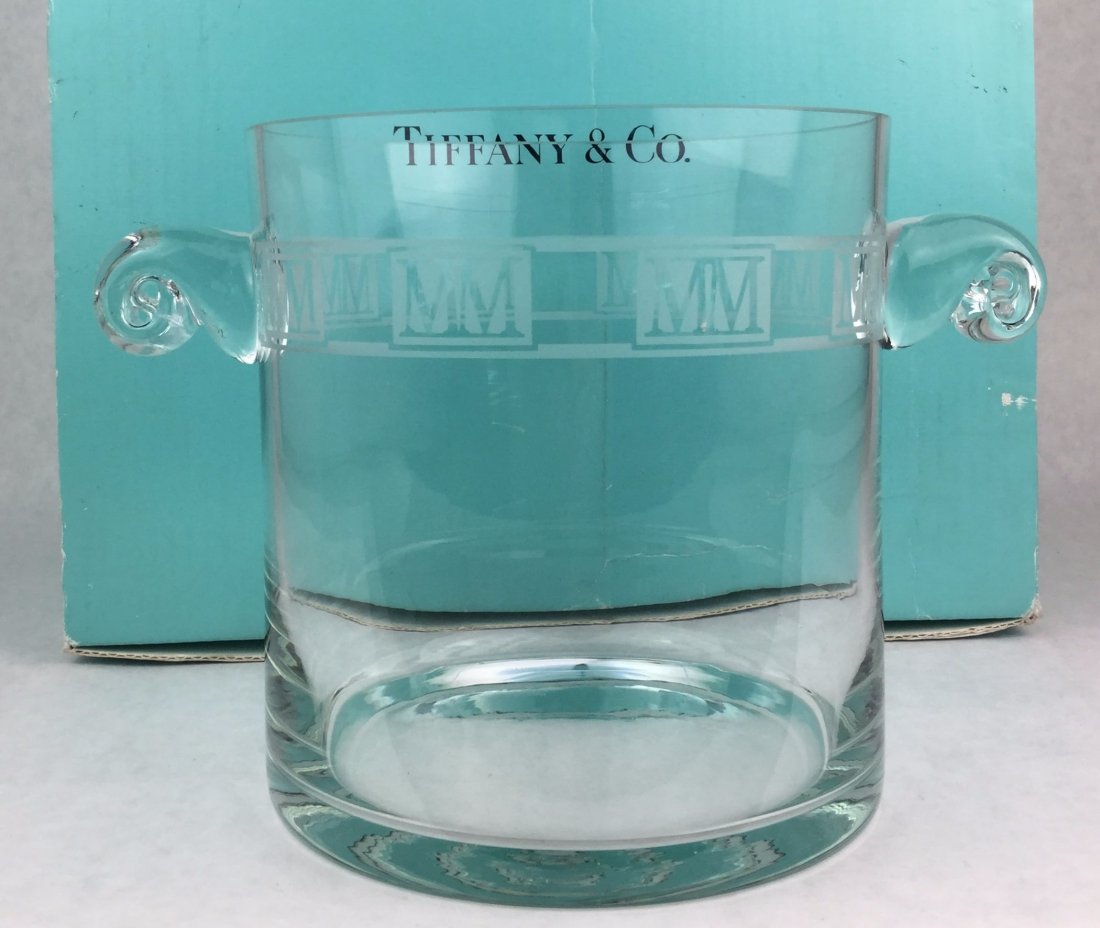 TIFFANY & CO. Crystal Ice Bucket