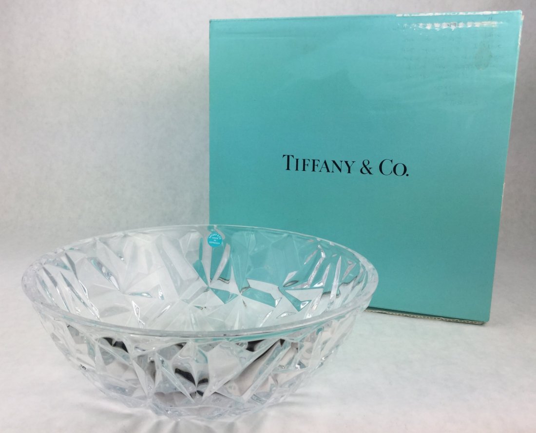 TIFFANY & CO. Crystal Centerpiece Bowl (1 of 3)