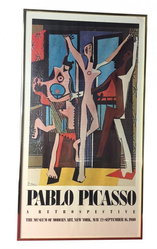 PABLO PICASSO Museum Poster with COA (1 of 2)