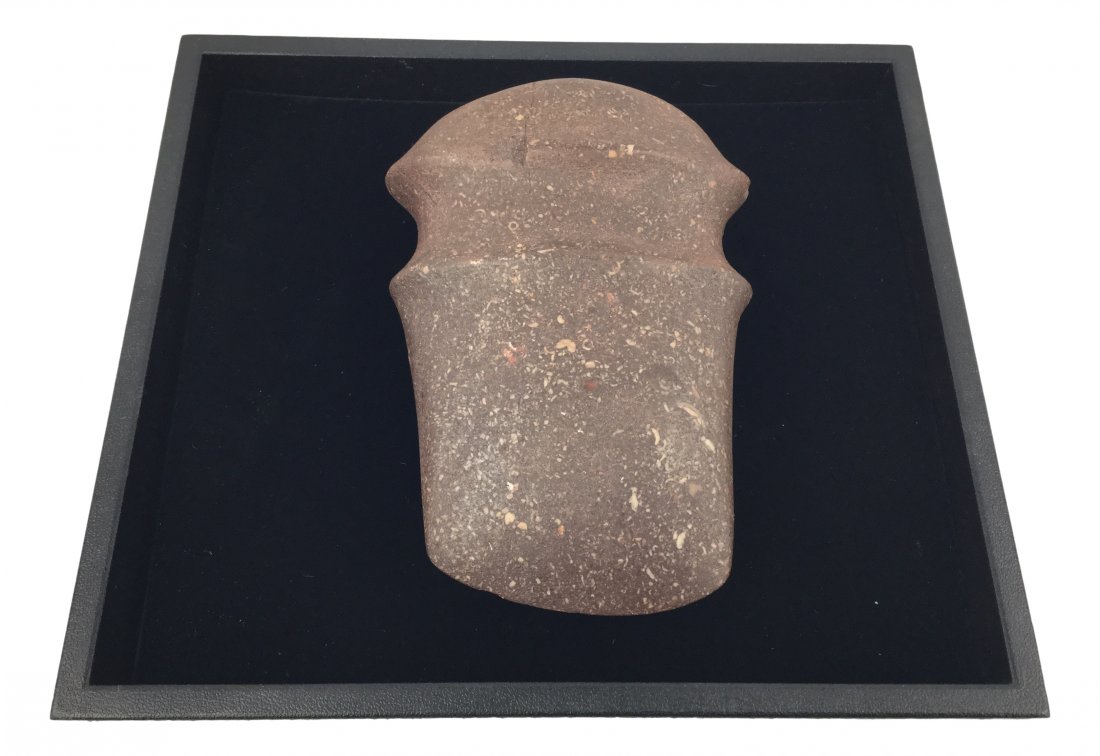 Prehistoric Indian Stone Axe - Oklahoma (1 of 2)
