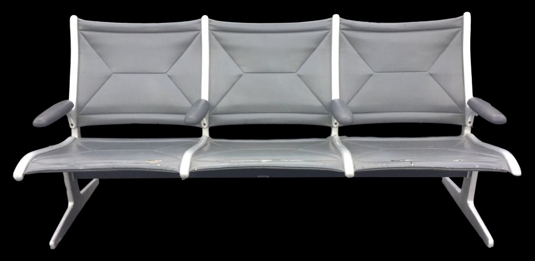 Herman Miller 3 Seat Airport Bench (1 of 5)