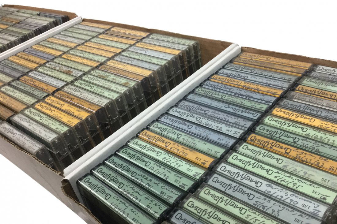 Grateful Dead Collection of Live Shows on Cassette (1 of 3)