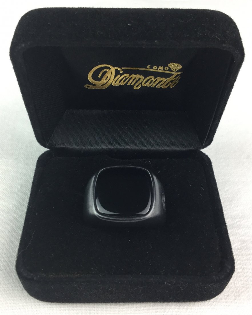 David Yurman Exotic Stone Signet Ring With Black Onyx (1 of 2)