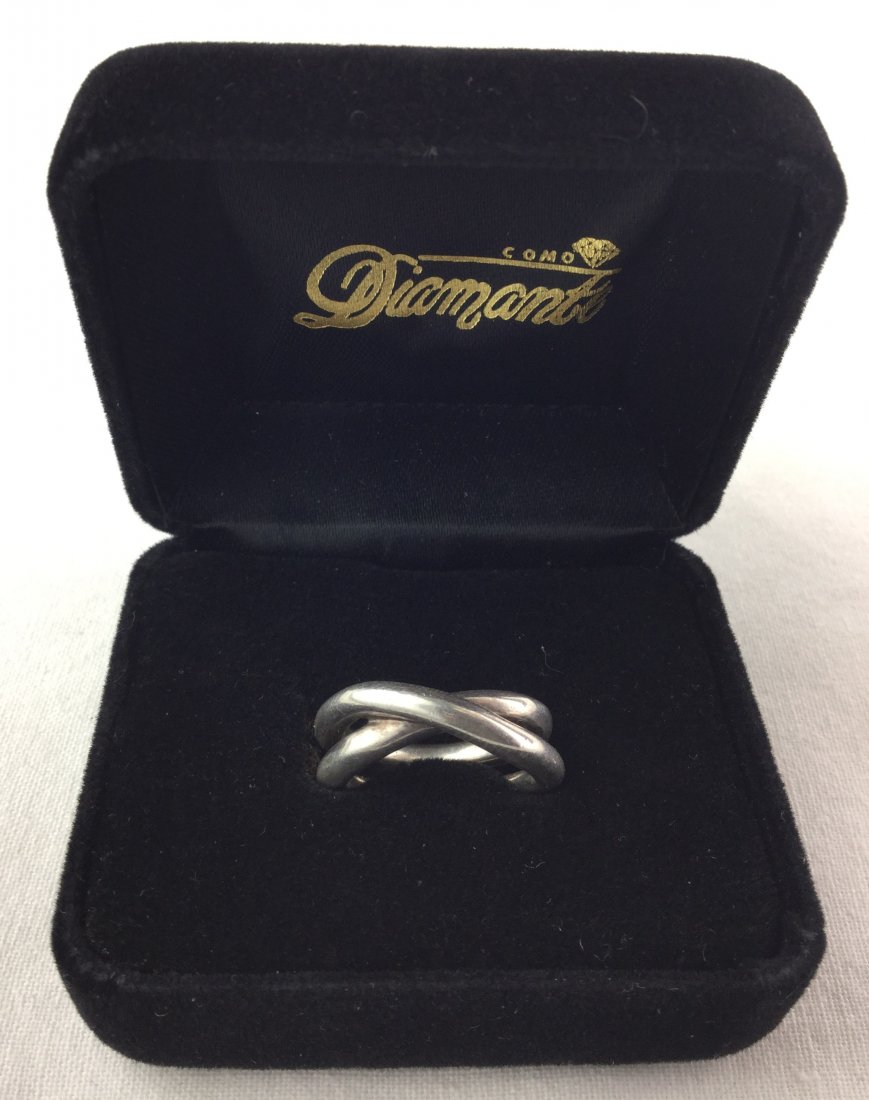 Tiffany & Co. Sterling Silver Paloma Picasso: Gorgeous Tiffany & Co. Sterling Silver Paloma Picasso. Size 6.