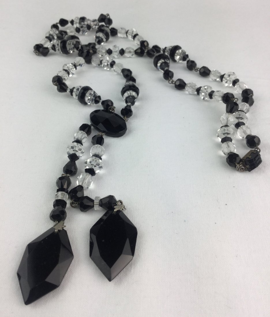 Vintage Czech Cut Crystal Necklace (1 of 3)
