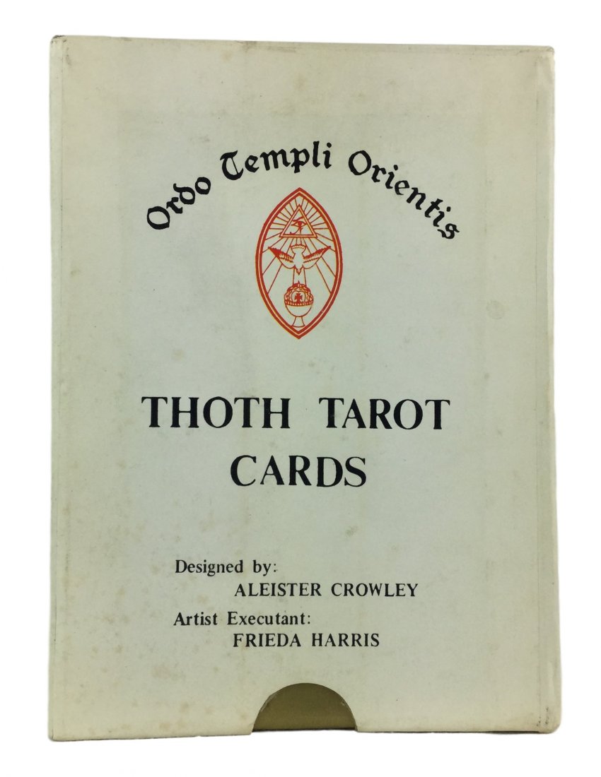 Tarot Cards by Famous Magician Aleister Crowley (1 of 4)