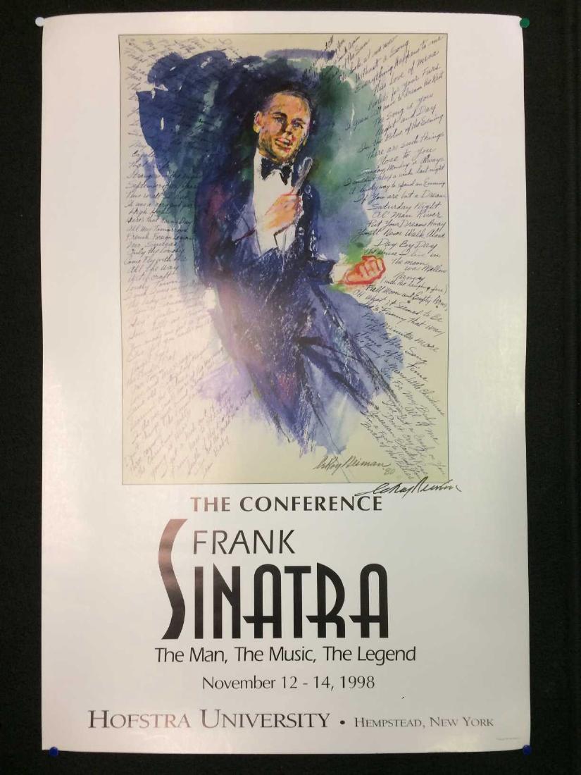 LeRoy Neiman Poster of Frank Sinatra - Hand Signed (1 of 5)