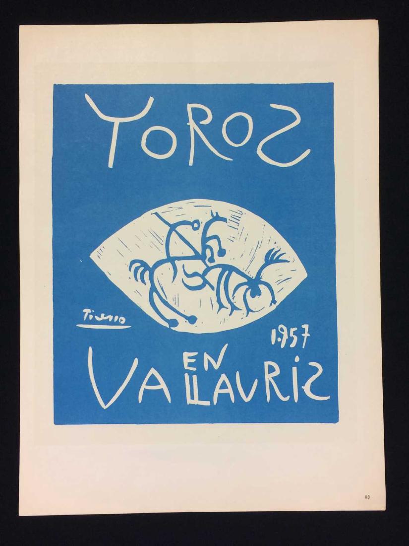 Pablo Picasso ( 1881 - 1973) Spain. -- Lithograph (1 of 2)