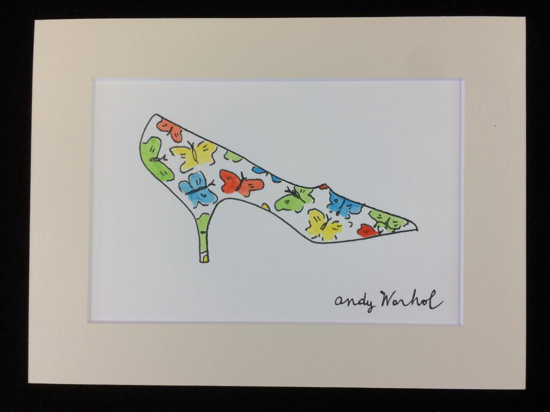 Original Mixed Media Drawing on Paper -- Signed 'Andy (1 of 4)